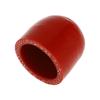 X AUTOHAUX Silicone Cap Silicone Plug Plumbing Processing Mecla Cap Plumbing End Cap Red
