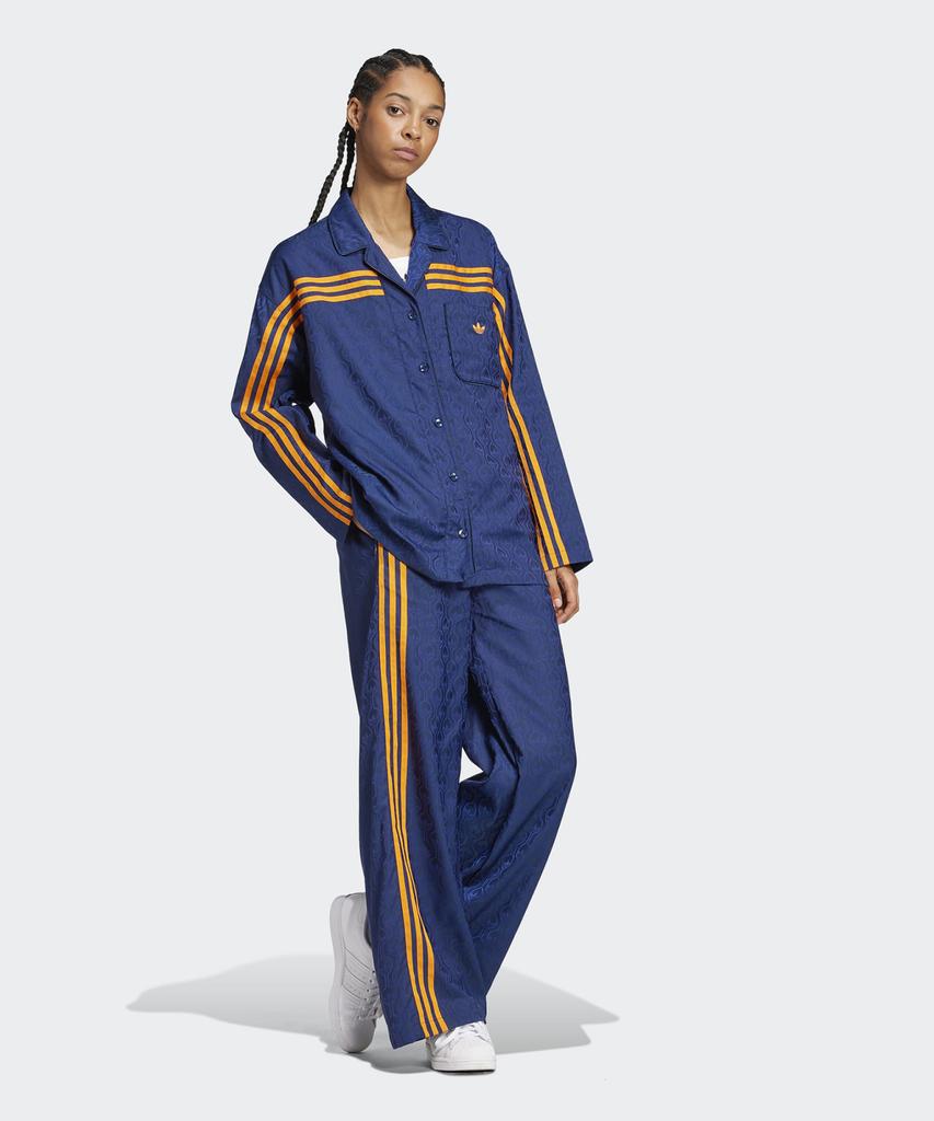 Широкие брюки Adidas 70-х - Темно-синий / Jn7663