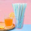 100-1000pcs Multicolor Plastic Straws, Reusable for Bars,Parties,Weddings,Kitchen, Cocktails, Casual Style,No Ca Prop 65 Warning