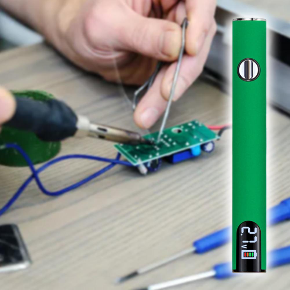 Портативный электрический паяльник, сварочный набор, регулируемое напряжение, электрический паяльник-ручка, аккумулятор 650 мАч, инструменты для ремонта пайки