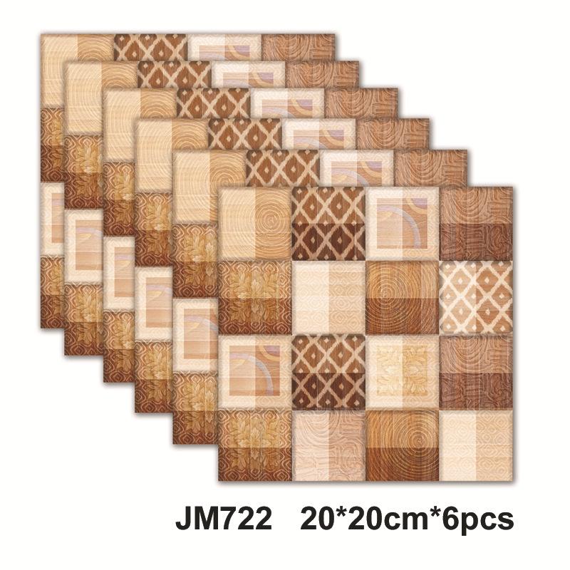 Самоклеящаяся мраморная настенная плитка - Водонепроницаемые наклейки для кухонных фартуков, ванных комнат, гостиных, Легко устанавливаются и снимаются