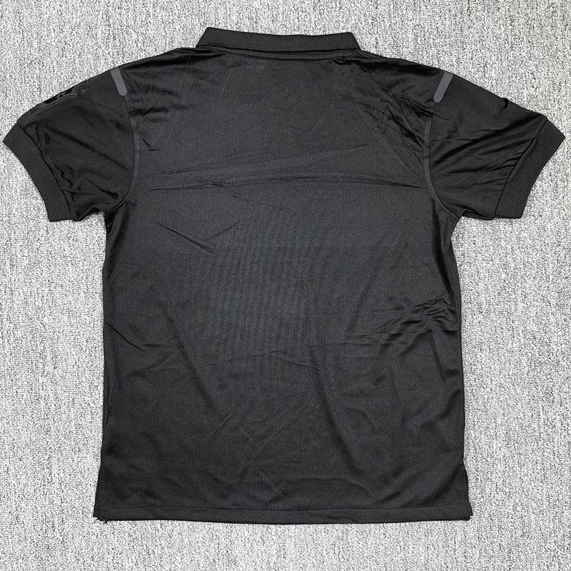 Ретро выездная черная футбольная футболка Бразилии 13-14 (S-2XL)