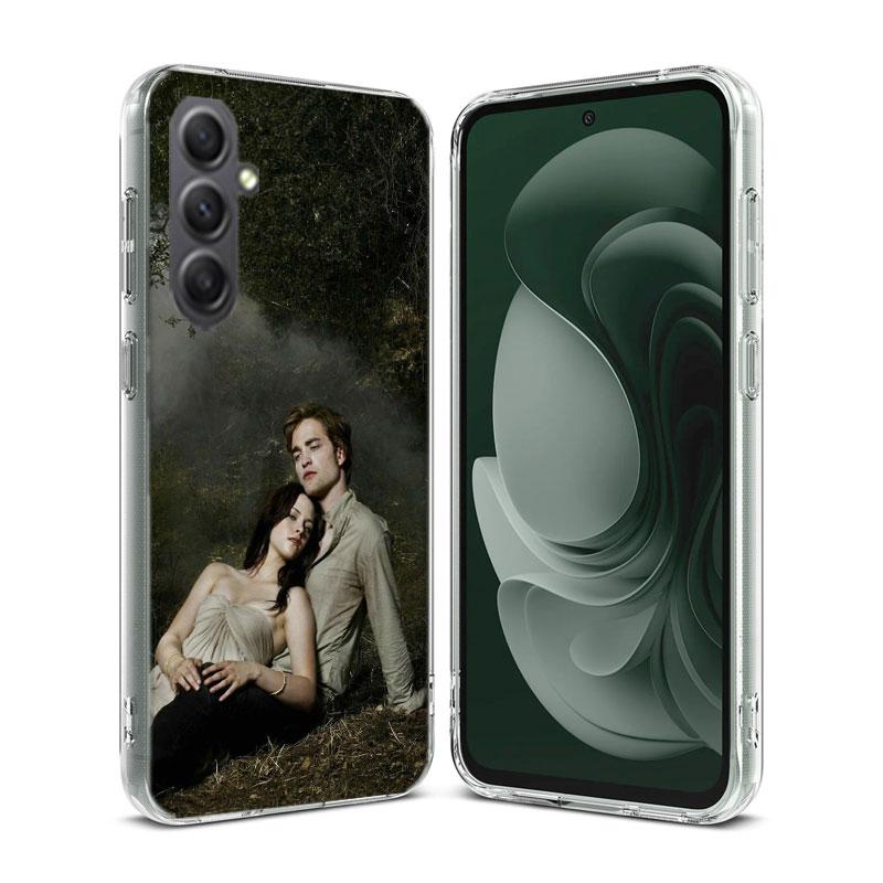 Чехол для телефона Team Edward Jacob Twilight для Samsung A16 A26 A36 A56 A17 A37 A57 A07 A06 A02S A03 A04S A05S Galaxy Note 20 10 A50S