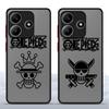 Аниме One Piece Логотип Чехол Задняя крышка телефона для Xiaomi Redmi Note 14 13C 10 9S 12 A4 11 14C 13 Pro Plus