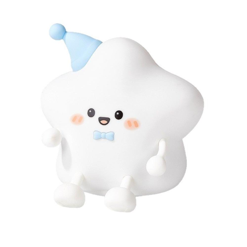 Soft Silicone Sleeping Lamp Colorful Light Bedside Light Cute Touch Table Lamp Kids Room