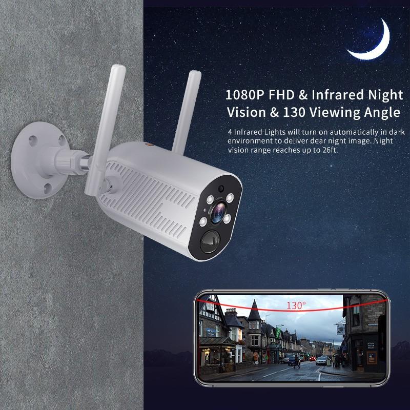 5Ghz&2.4Ghz 1080P Outdoor IR Night Vision IP Wifi Camera Security System Surveillance Waterproof Wireless Outdoor Waterproof Camera System
