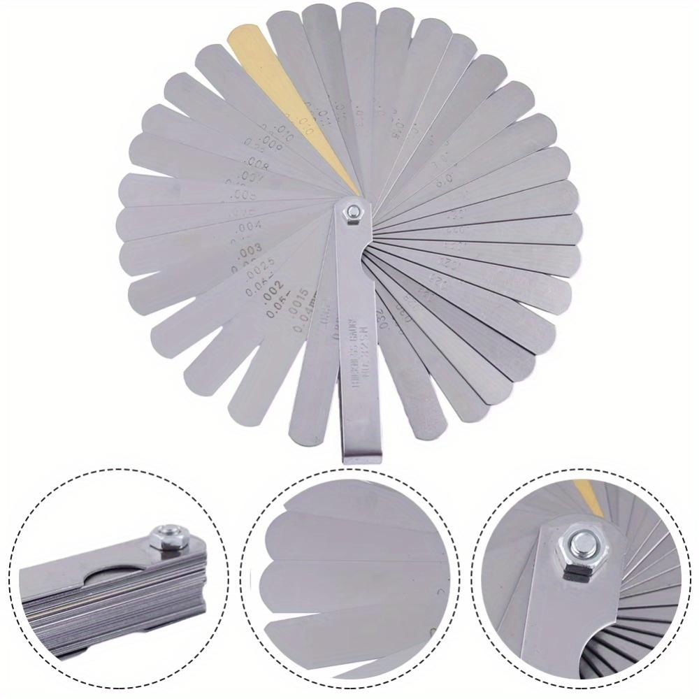 Набор щупов 32 лада для прогиба грифа гитары, высоты струн, инструмент лютье, щуп для настройки гитары, инструменты для изготовления прорезей под гайку, инструменты