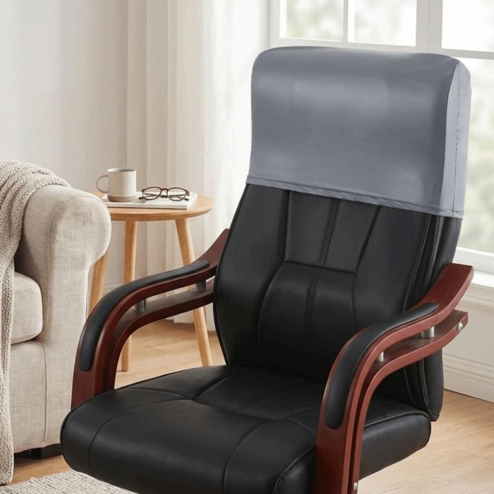 High Elasticity Chair Back Cover Waterproof Chair Head Cover Headrest Cover Furniture