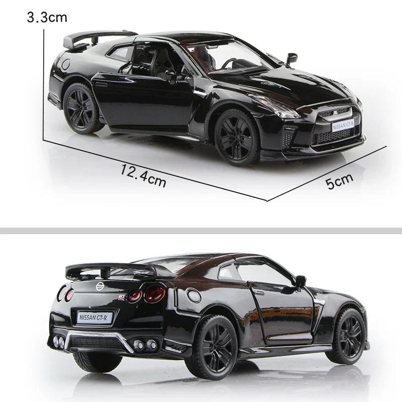1:36 Nissan GTR R35 Super Car Simulation Exquisite Diecast Toy Vehicles City Alloy Model Gifts