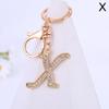 Fashion Letter Keychain Trendy Creative 26 English Letter Initial Resin Handbag Keyring Accessories For Women