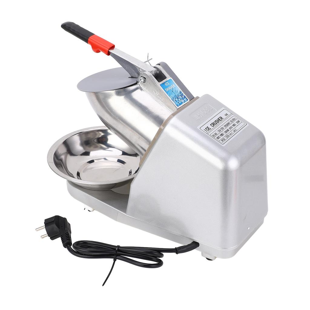 2200r/m Двойные лезвия Дробилка льда 300 Вт Электрическая машина для резки льда для домашнего коммерческого использования