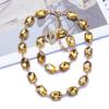 Retro Super Flash Rhinestone Decorative Necklace Women'S Fashion Temperament Crystal Short Collarbone Chain Neck Chain Women'S Accessories