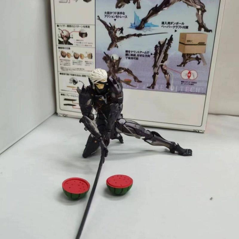 14 см Артикулированная фигурка действия Райден Ямагути Gear Raiden Модель персонажа Metal Gear Кукла Статуэтка Подвижные суставы Украшение Игрушка Подарок
