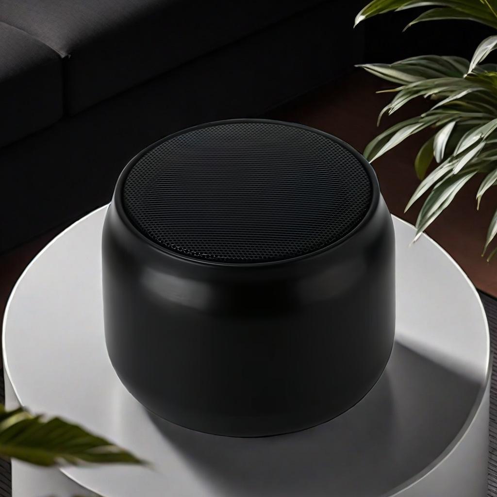 Portable Mini Bluetooth Speaker TWS Dual Pair Desktop Speaker High Quality Sound HiFi Black