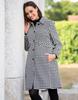 Maternity Baby String Compatible Maternity LARSON Houndstooth [Seraphin] Coat, Coat, Women's