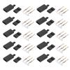 100Set RC Servo Connector Kit 3 Pin Housing JST Connector Header 11.041 with Hook For Model Airplane