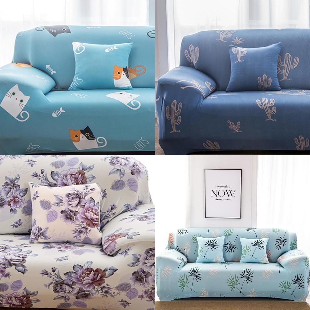 Premium Flower Printed Slipcover For Sofas Soft And Environmentally Friendly Stretch Material With Easy Care