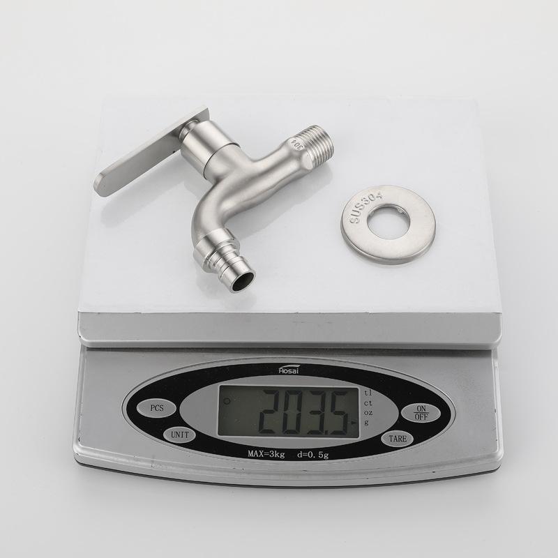 1 шт. 304 нержавеющая сталь кран для стиральной машины антифриз и взрывозащищенный одинарный холодный шваброй бассейн быстро открывающийся кран G1/2'