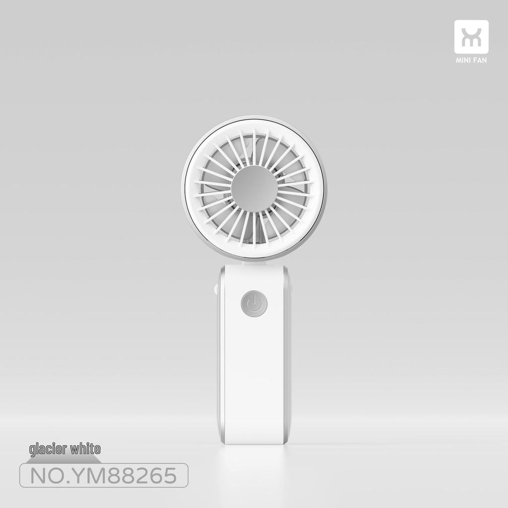 2026 Simple USB Rechargeable Portable Handheld Fan with Custom Logo