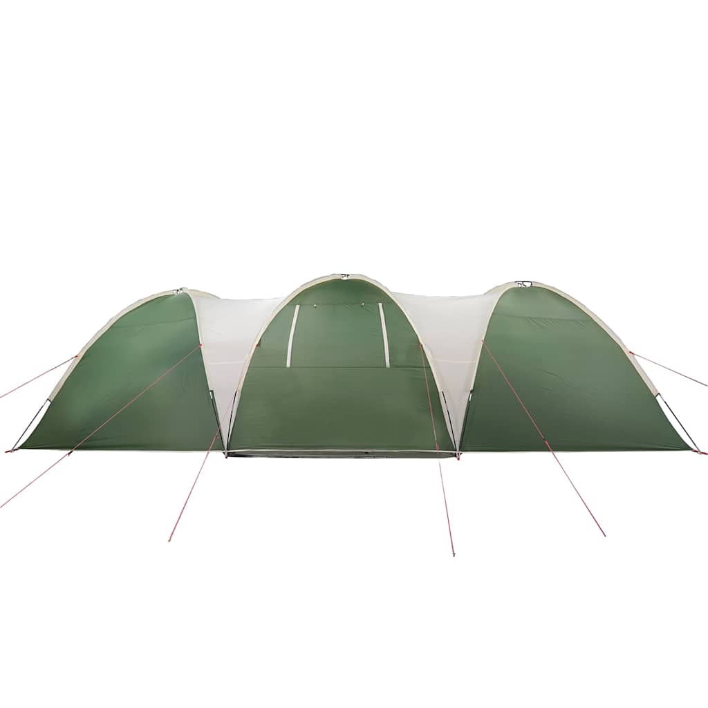 Dome Family Tent for 8 Persons Green Waterproof