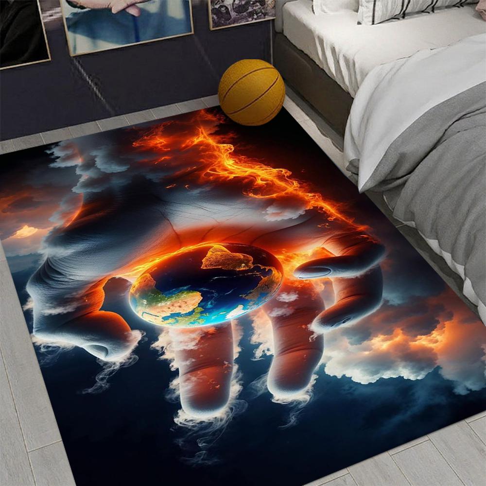 Football Basketball Carpet Floor Mat Living Room Sofa Sports Room Bed Carpet Bedroom Decoration Trend