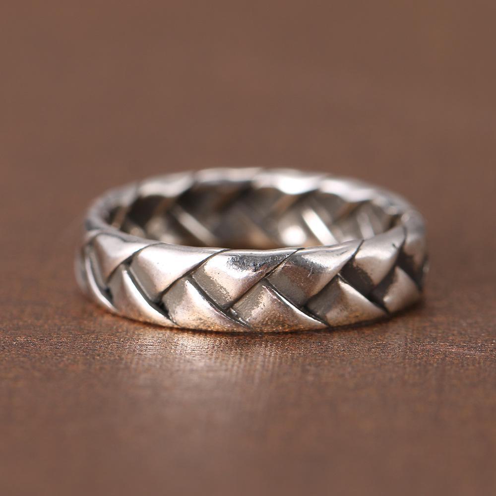 Exaggerated Punk-Style European & American Metal Couple Rings