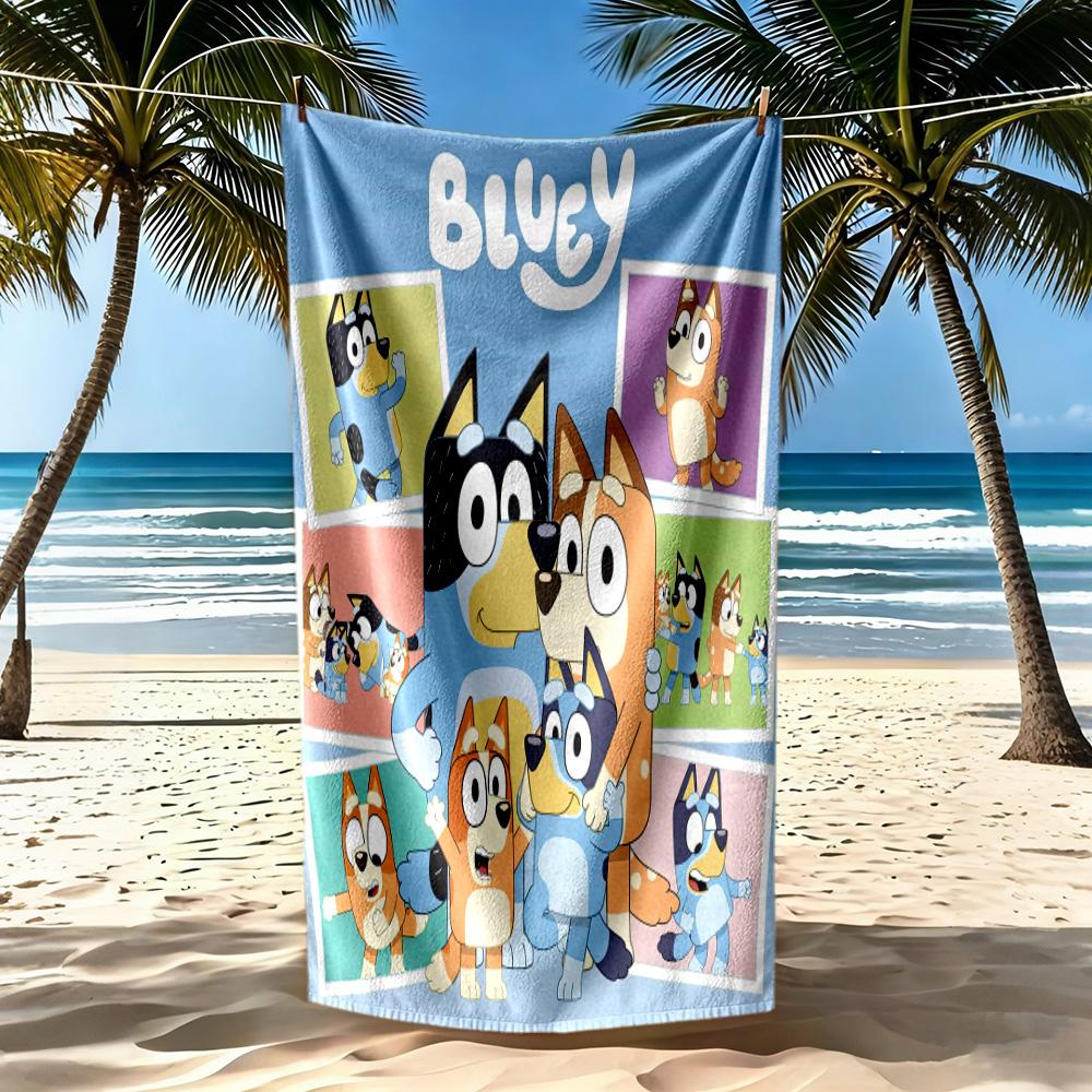 Bruy Style Beach Towel Super Soft Microfiber Quickdry Fabric Comfortable Lightweight Perfect for Traveling Yoga Camping and Swimming
