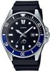 CASIO Diver's Watch MDV-106 Series Men's Overseas Model (Black/Blue, MDV-106B-1A1V)