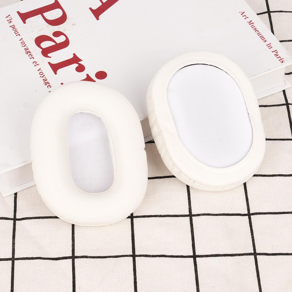 Replacement Earpads for Samsung Level Over Headphones Ear Pads Cushions Breathable Mesh Fabric Soft Warm Velour Leather Foam
