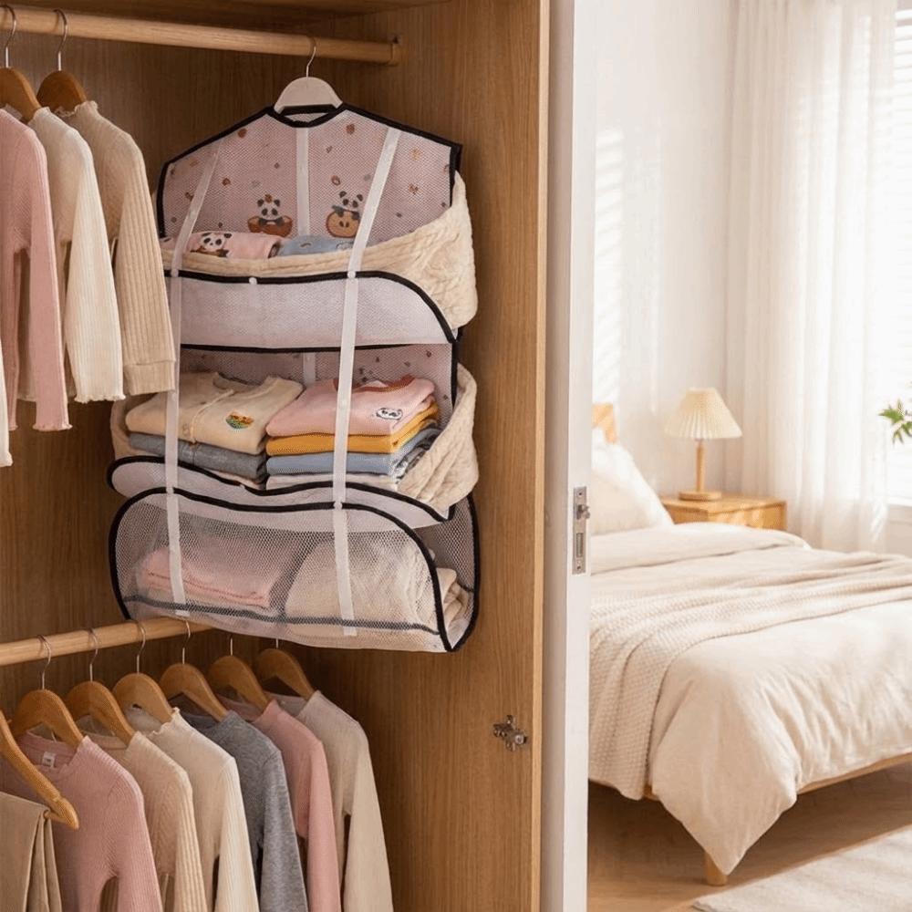 Складная сетка для сушки белья Экономия места Быстросохнущая Сетчатая сушилка для одежды Дышащая Милая сетчатая вешалка для одежды Для помещений и улицы