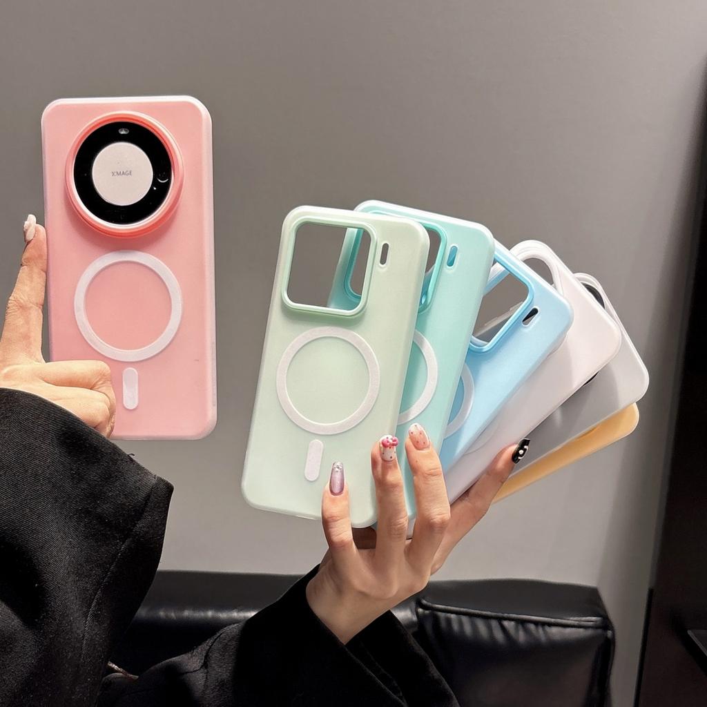 For Magsafe Magnetic Jelly Candy Clear Case For Huawei Pura80 P70 Ultra P60 Mate 70 60 50 Pro Wireless Charge Shockproof Cover
