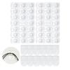 20Pcs Mini Size Seamless Adhesive Hooks Damage Free Damage Free Hanging Light Clips  Indoor Lights