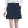 Admiral Golf ADLA270 Women's Basic Tennis Skirt with Side Tucks, Navy, Size M