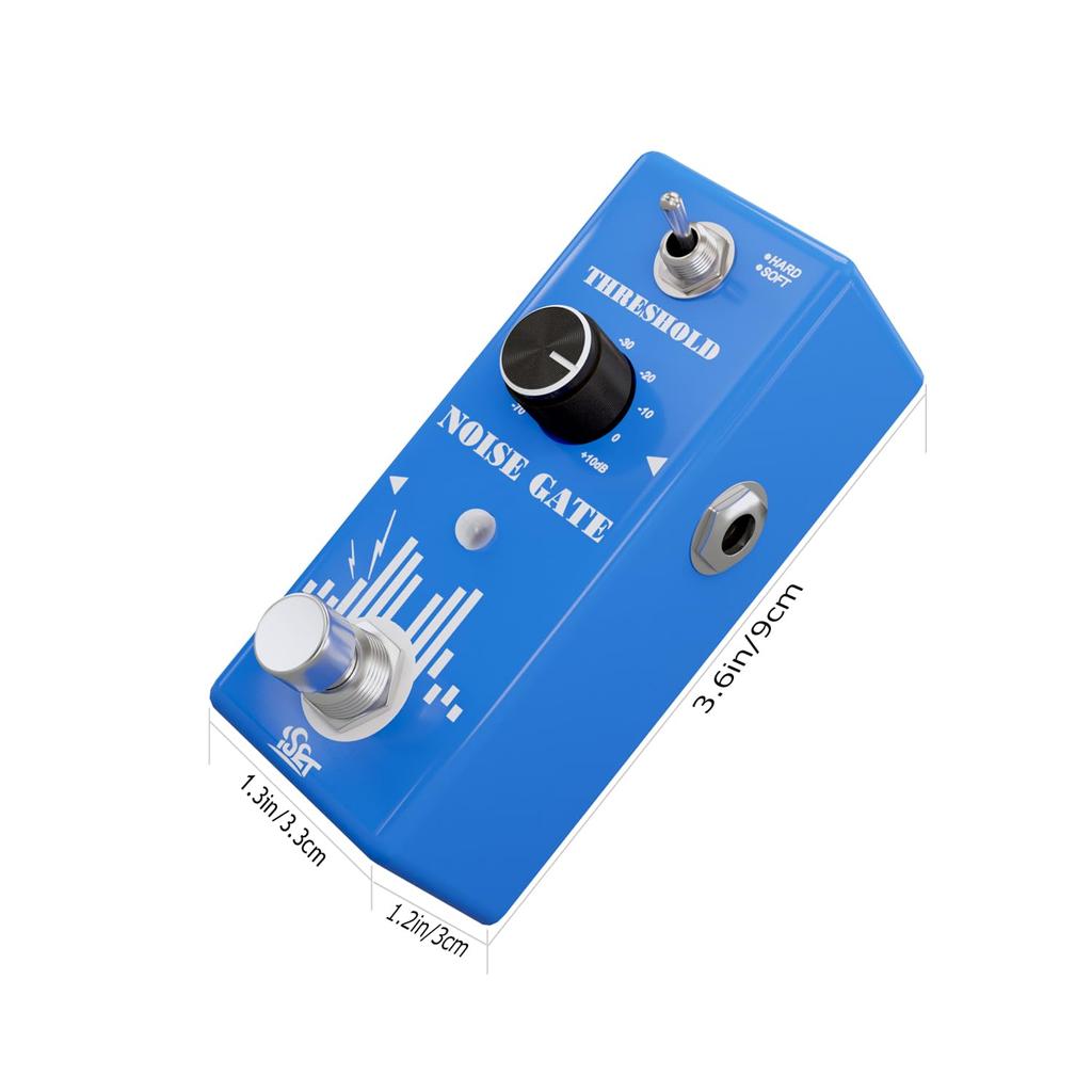 ISET NOISE GATE Noise Gate Effector Guitar Pedal 2 Modes NOISE KILLER