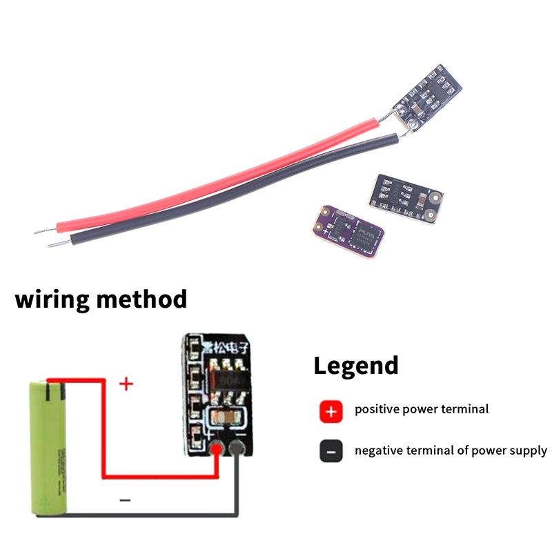 5Pcs/set Electricity Display Modules 3.7-4.2V Metering Module 1/2 Series Li-ion Battery Mini LED For Electricity Instruction