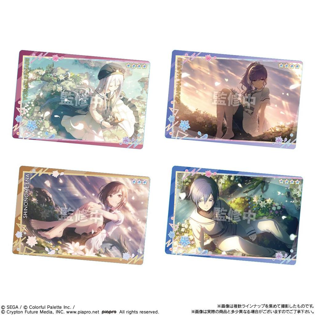 BANDAI Project Sekai Colorful Hatsune Miku Wafer 11 Candy Toy Set of Stage! feat. [Box 20]