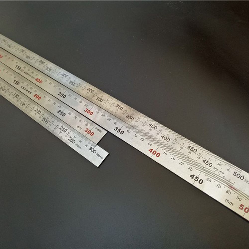 Metal Measuring Tool Double Sided 90 Degree Ruler 90 Angle Ruler L Shape Ruler Straight Ruler