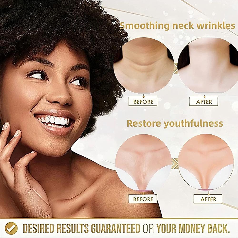 4 Pcs Reusable and Washable Chest Wrinkle Pads and Neck Wrinkle Patches