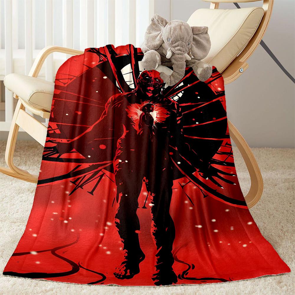Stranger Things Blanket Suitable for sofas,travel, living rooms also a good gift for friends and family Suitable for all seasons.