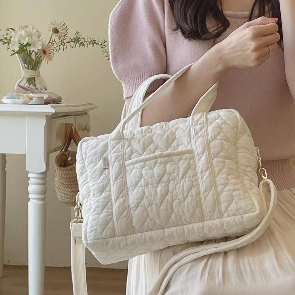 Сумка для мамы большой вместимости с сердечком, кроссбоди, сумка для подгузников, легкая, многофункциональная, дорожная сумка-тоут для малыша