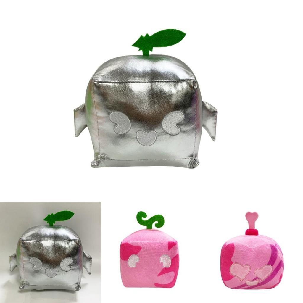 Cross-border New Arrival Blox Fruits Plush Toy In Purple Box Short Plush Stuffed Animal Doll