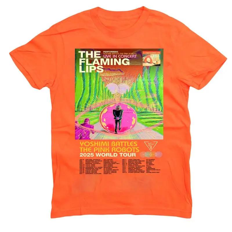 The Flaming Lips Band Tour 2025 For Fans To 5Xl T Shirt Qa010