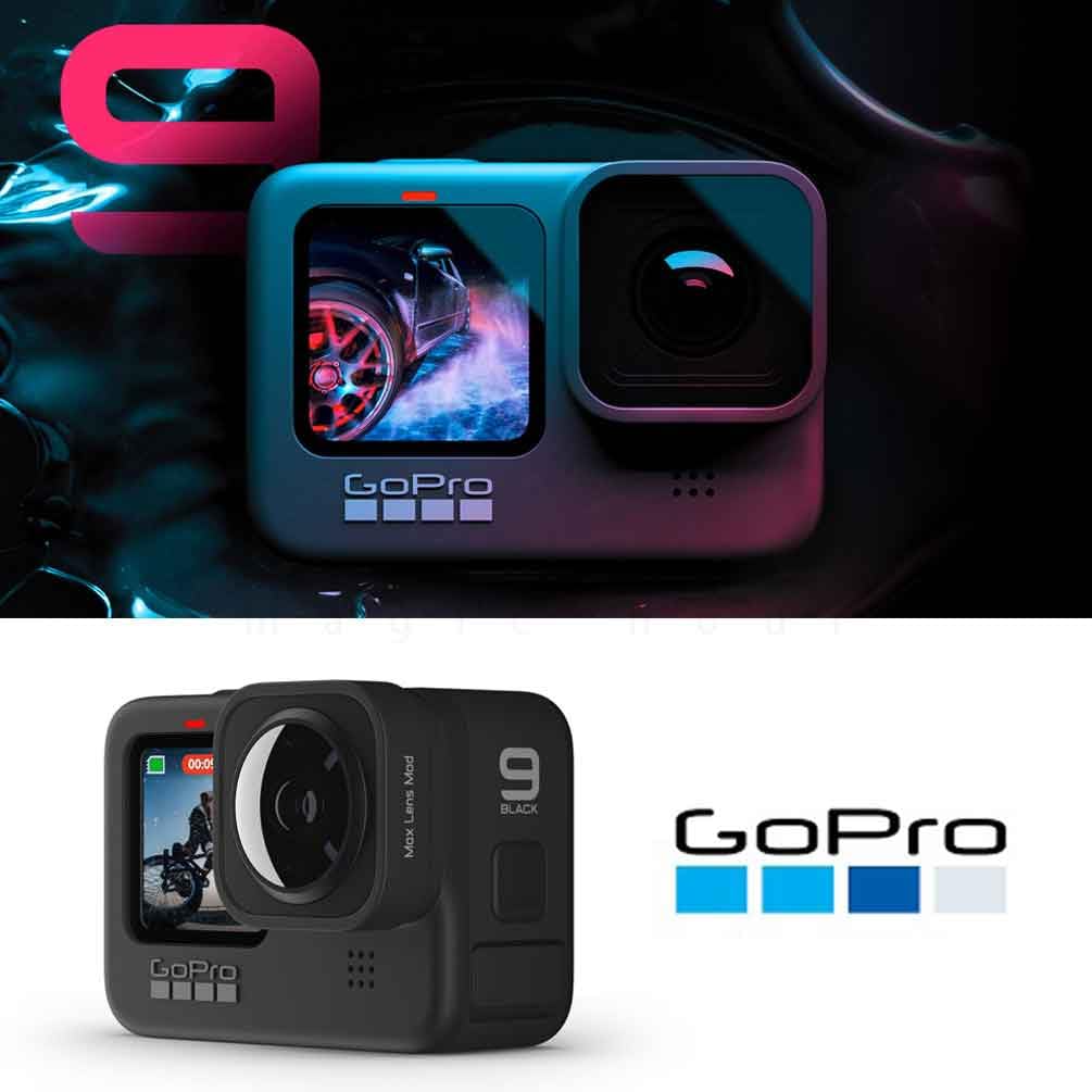 GoPro HERO9 Black Wearable Camera 5K CHDHX-901-FW