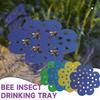 Плавающий пчелиный остров, соты, поилка для пчел, плавающая станция, поддон для питья, насекомые, жаждущие выхода V8H7