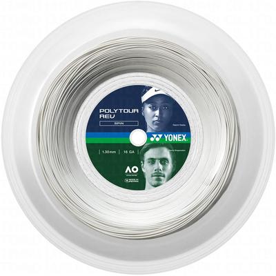 YONEX Жесткая теннисная струна Gut Polytourev 130 200м Белая PTR130R2 (011) 1,30 мм