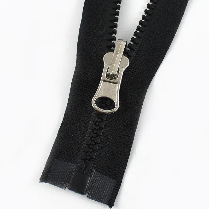 2-10 шт. Meetee 70 см 5# смоляная молния роторный бегунок двусторонняя открытая молния для куртки пальто пуллер для молнии швейные аксессуары