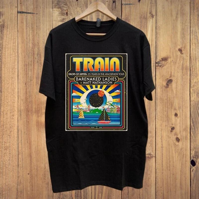 Train Band Summer Tour Drops Of Jupiter 25 Years In The Atmosphere T Shirt S4XL Unisex T-Shirt