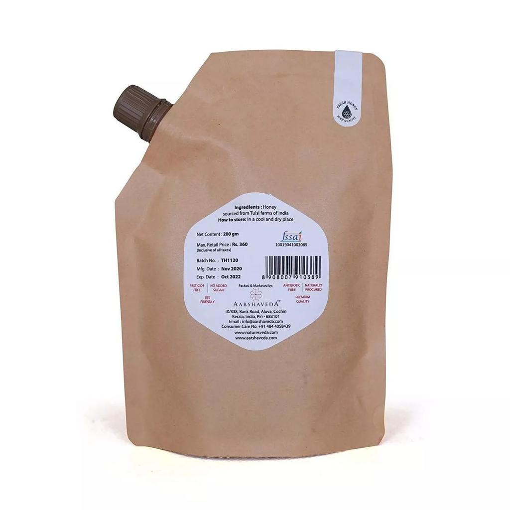 Мед c Тулси (200 г), Tulsi Infused Honey,  Nature's Veda