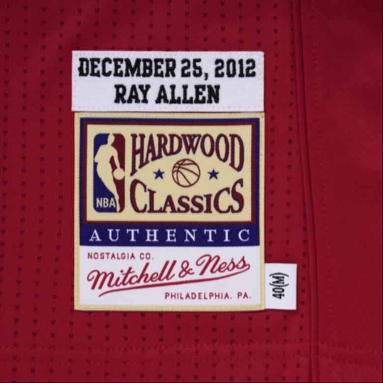 Mitchell & Ness NBA Authentic Jersey 'Miami Heat - Ray Allen 2012-13' Men's AJY44973-MHE12RALSCAR