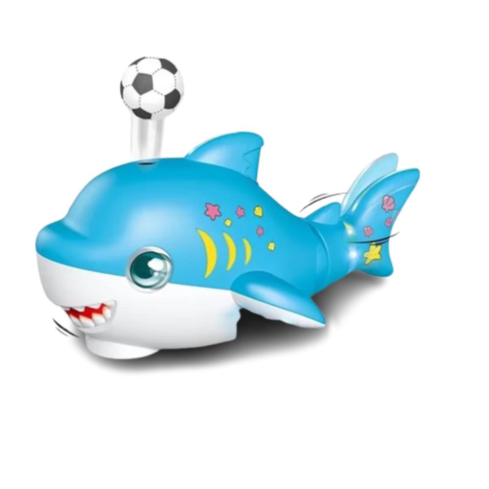 Portable Floating Ball Blowing Toy Mini Sensory Baby Toy Electric Swivel Shark Toy  Montessori Toy